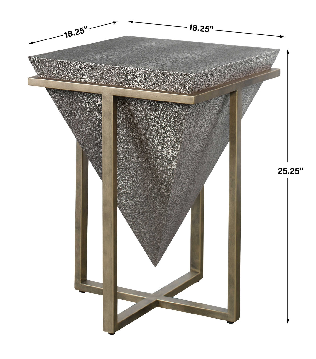 UTTERMOST Bertrand Accent Table - Side