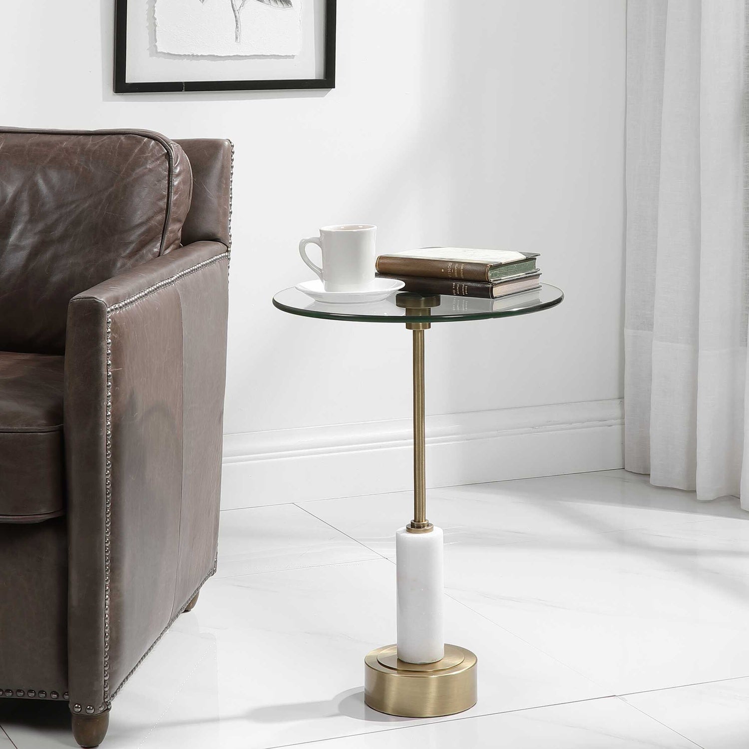 UTTERMOST PORTSMOUTH ACCENT TABLE - Side