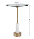 UTTERMOST PORTSMOUTH ACCENT TABLE - Side