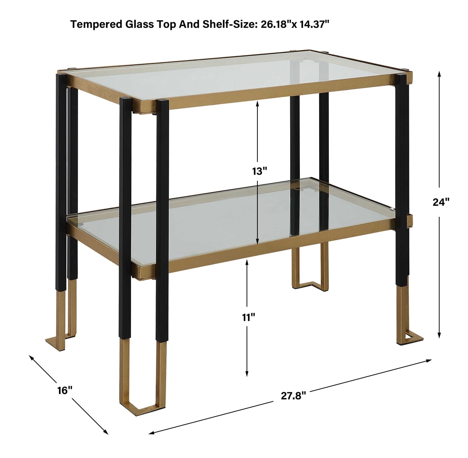 UTTERMOST KENTMORE SIDE TABLE - Side