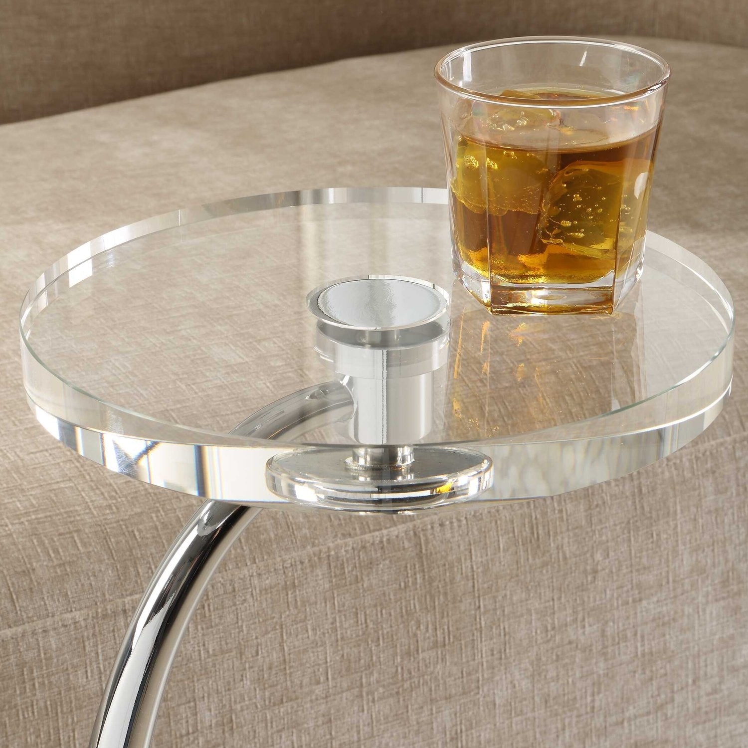UTTERMOST WAVENEY DRINK TABLE - Side