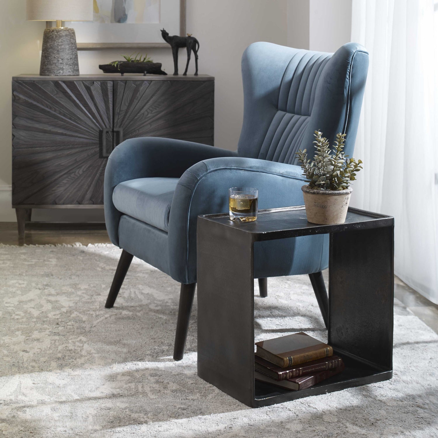 UTTERMOST Derwent Industrial Side Table - Side
