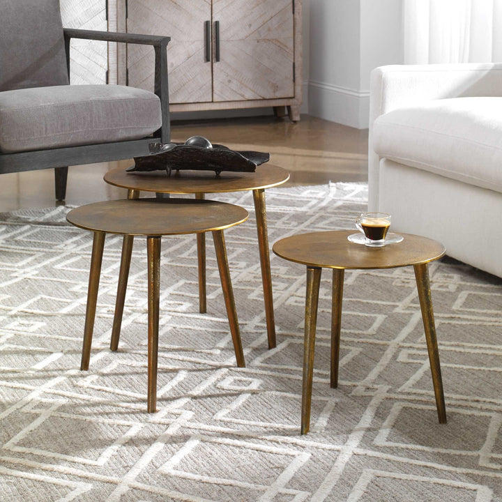 UTTERMOST Kasai Coffee Tables Set Of 3 - Coffee