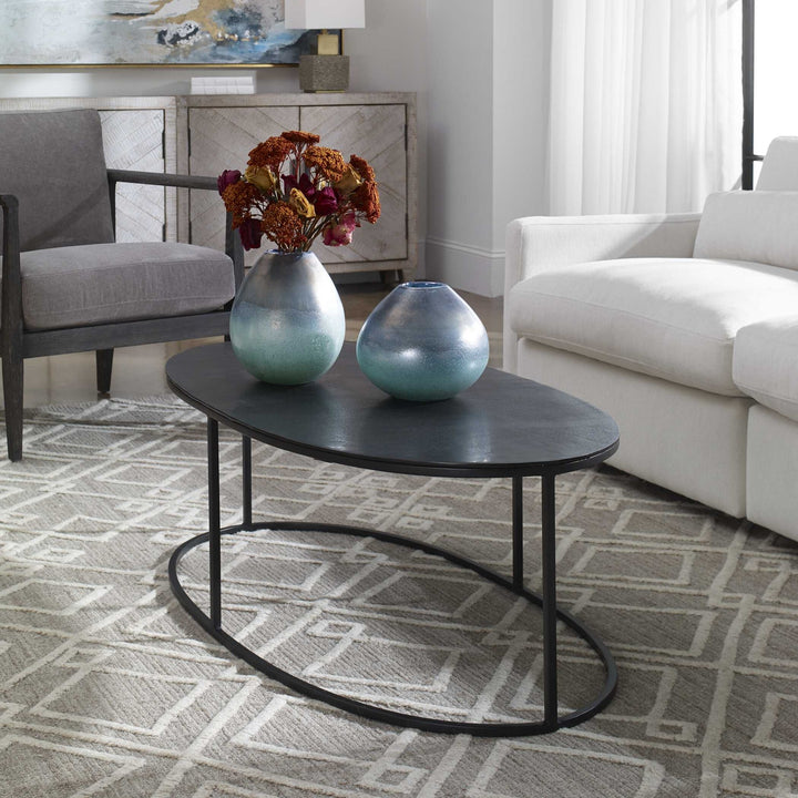 UTTERMOST COREENE OVAL COFFEE TABLE - Coffee
