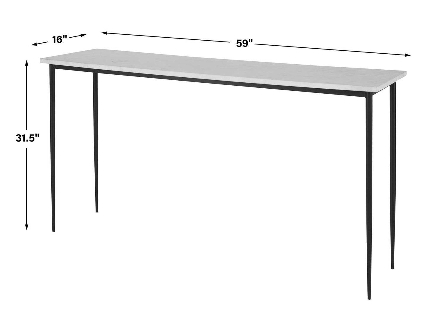UTTERMOST NIGHTFALL CONSOLE TABLE - Consoles
