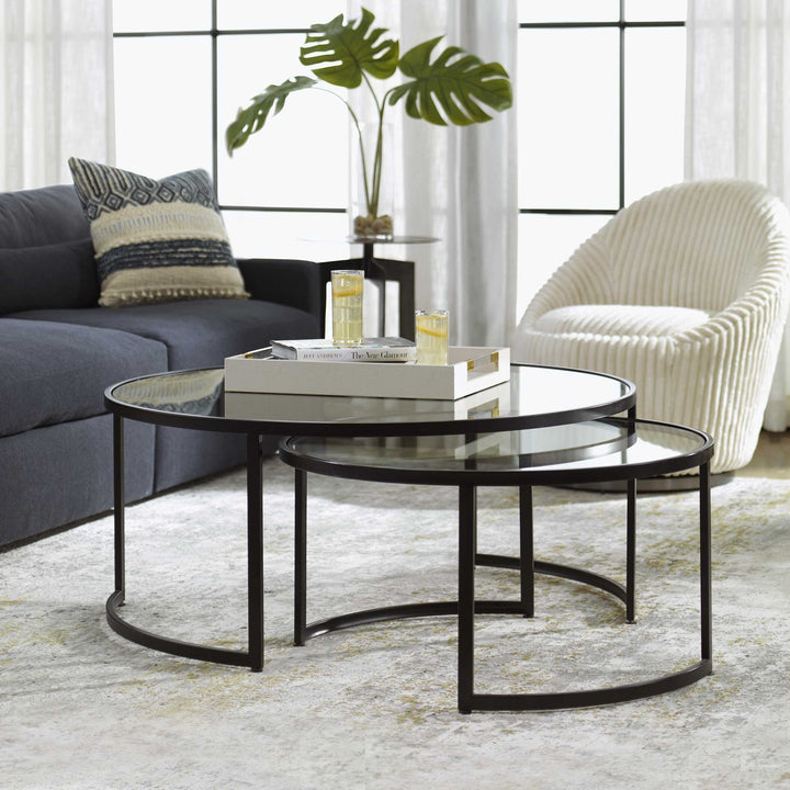 UTTERMOST RHEA NESTING COFFEE TABLES - Coffee
