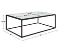 UTTERMOST BRAVURA COFFEE TABLE - Coffee