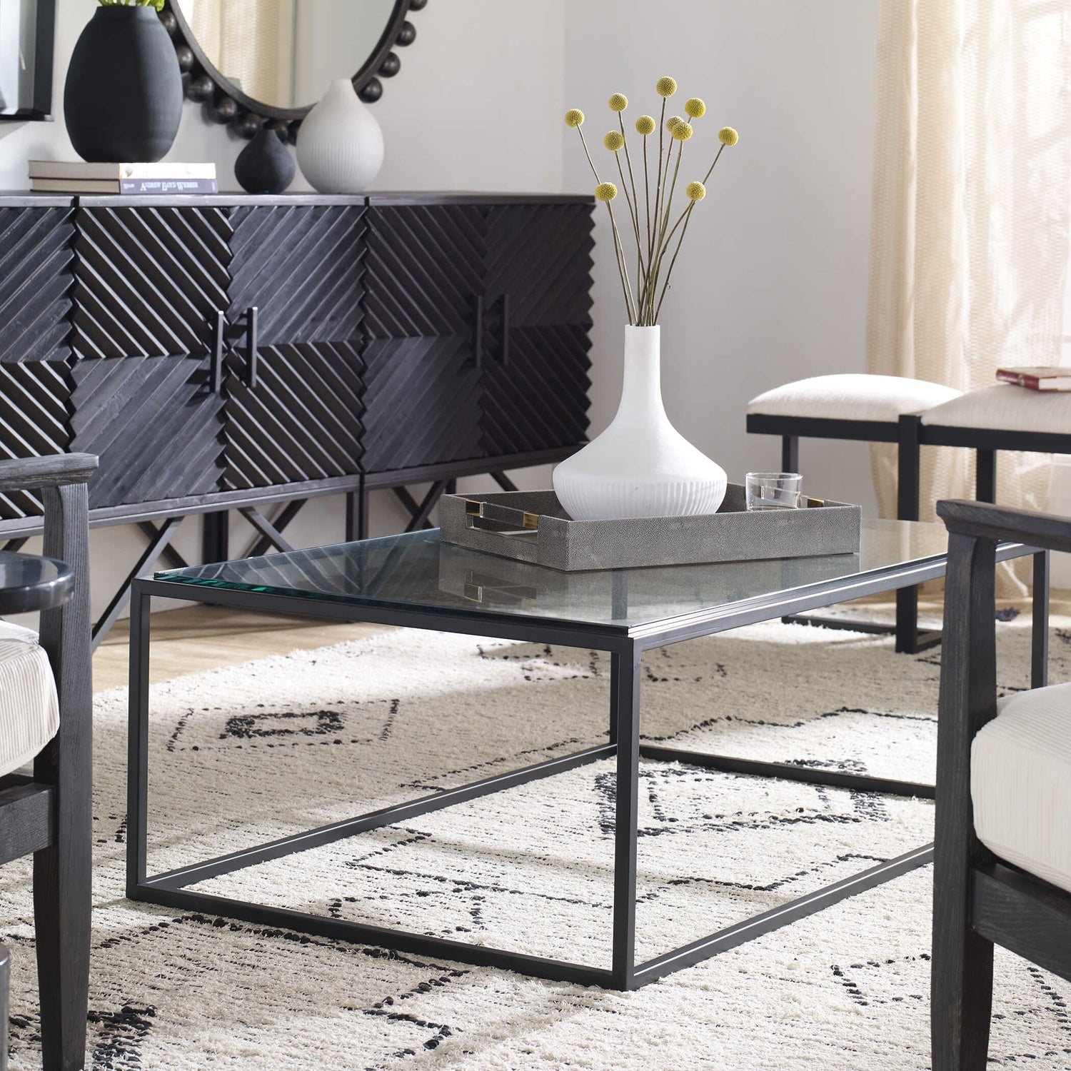 UTTERMOST BRAVURA COFFEE TABLE - Coffee