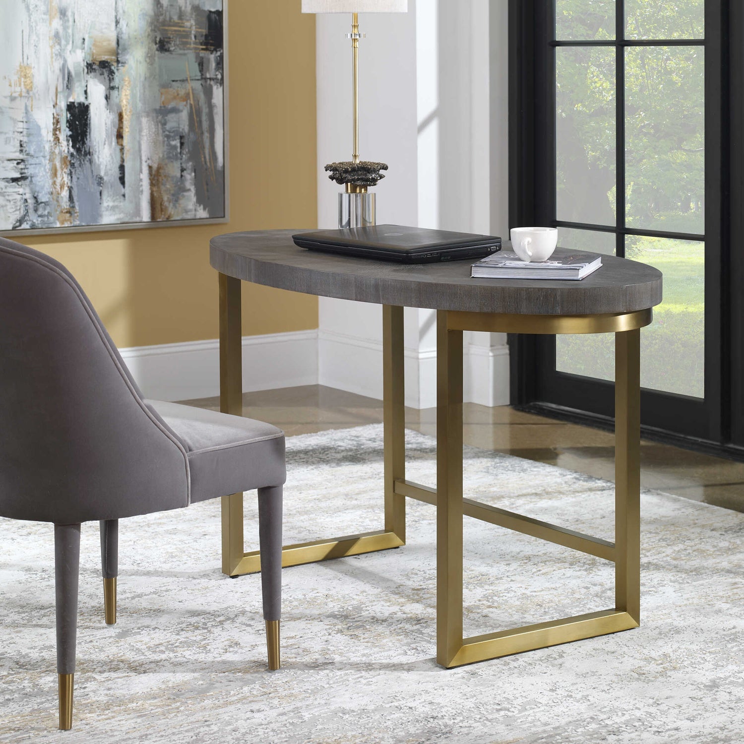 UTTERMOST TAJA OVAL DESK - Desks