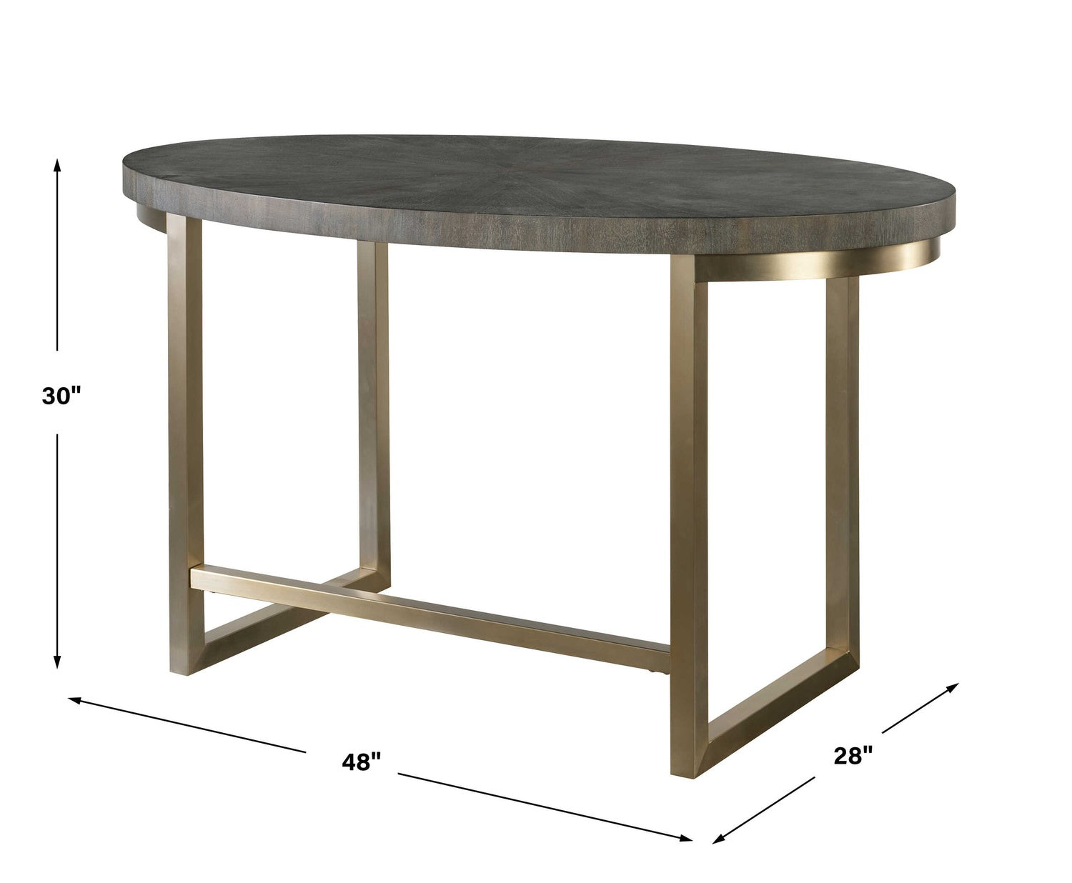 UTTERMOST TAJA OVAL DESK - Desks