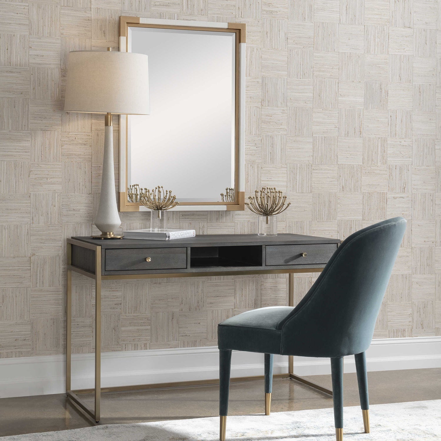 UTTERMOST TAJA MODERN WRITING DESK - Desks