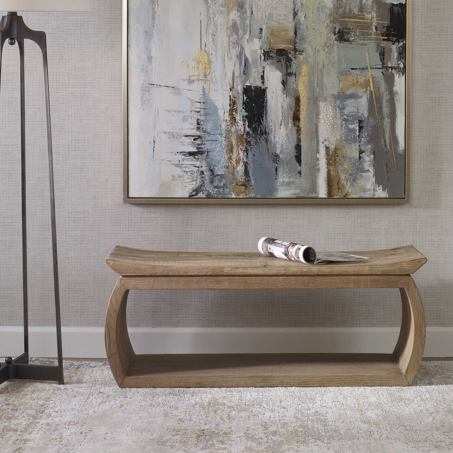 UTTERMOST Connor Bench - Benches, Ottoman, Stools