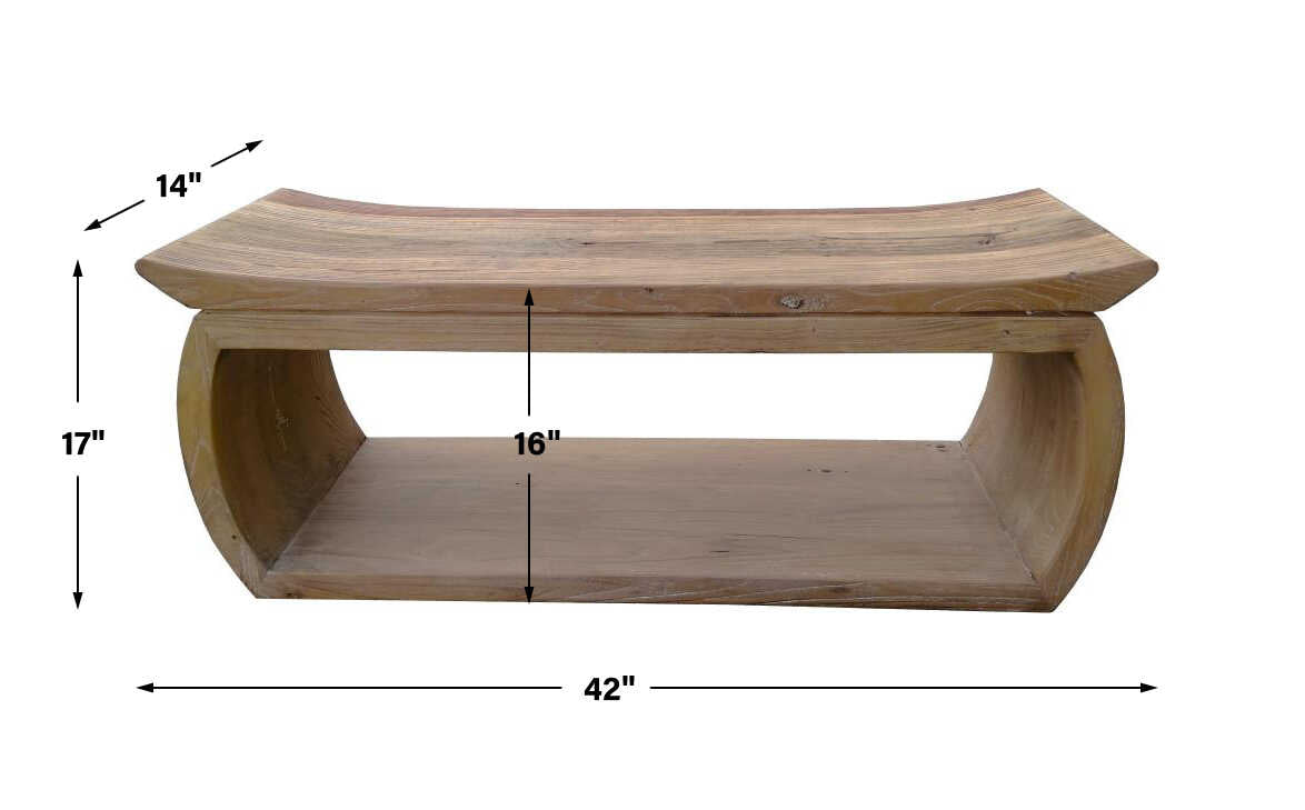 UTTERMOST CONNOR BENCH - Benches, Ottoman, Stools