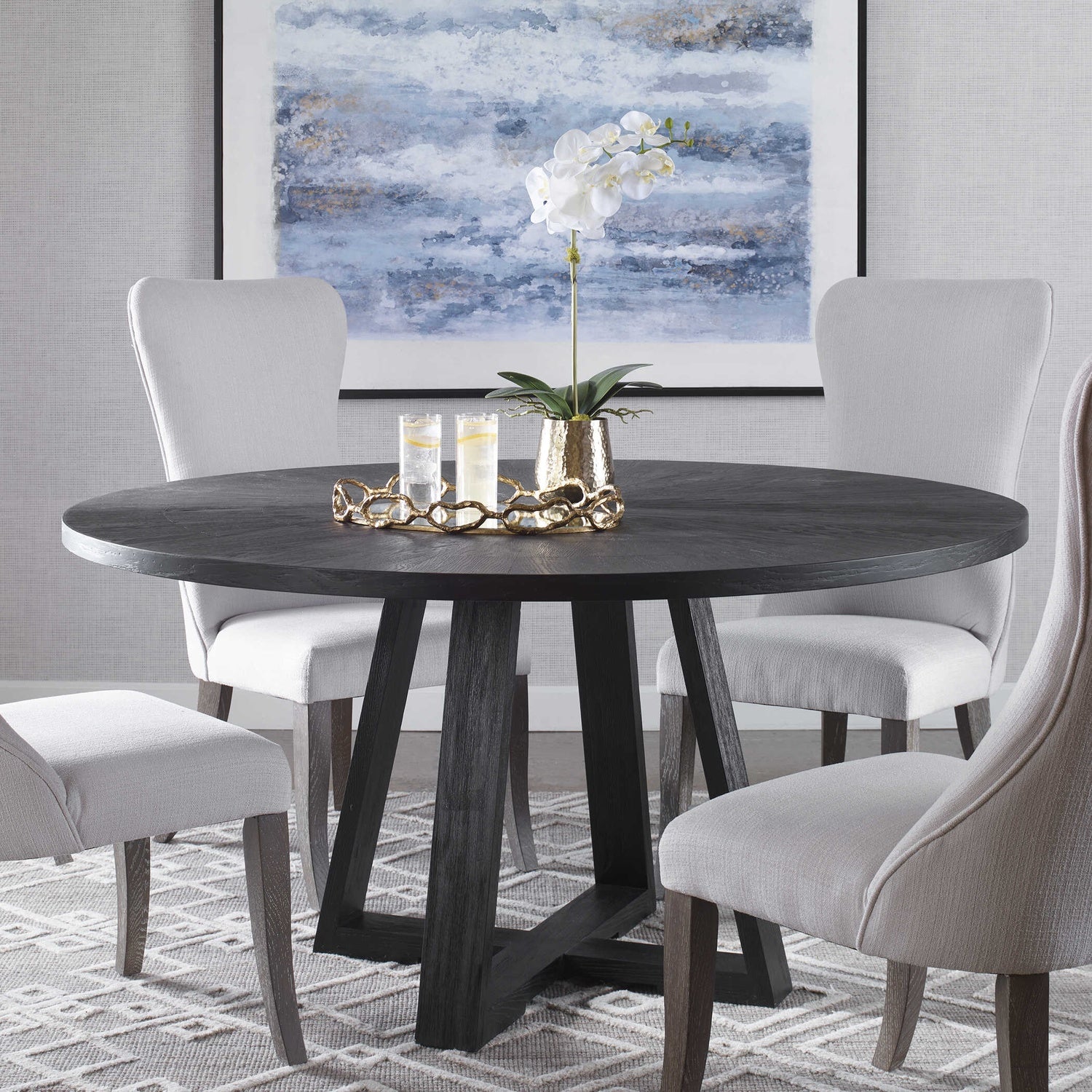 UTTERMOST GIDRAN DINING TABLE - Dining Tables