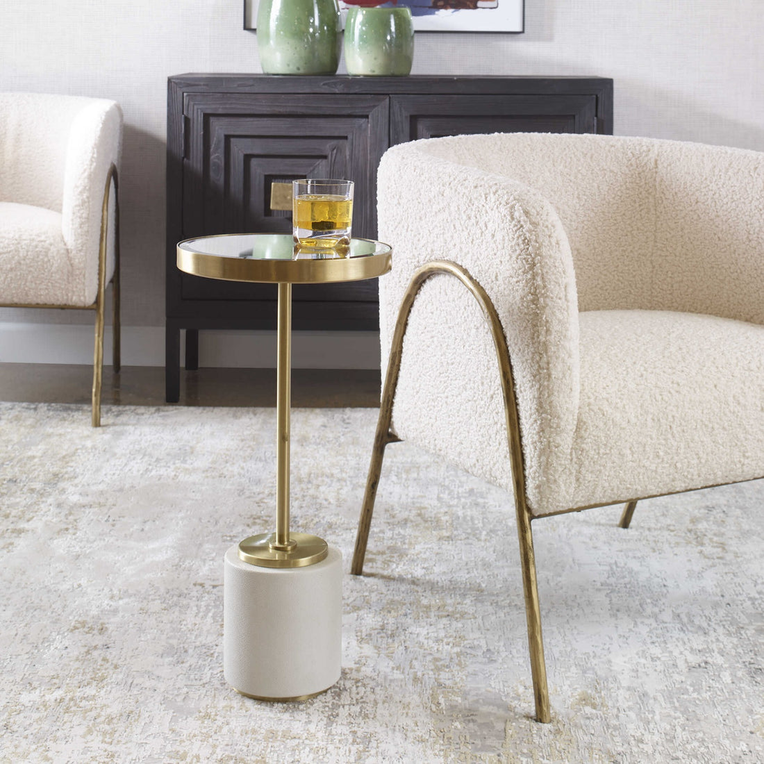 UTTERMOST Laurier Drink Table - Side