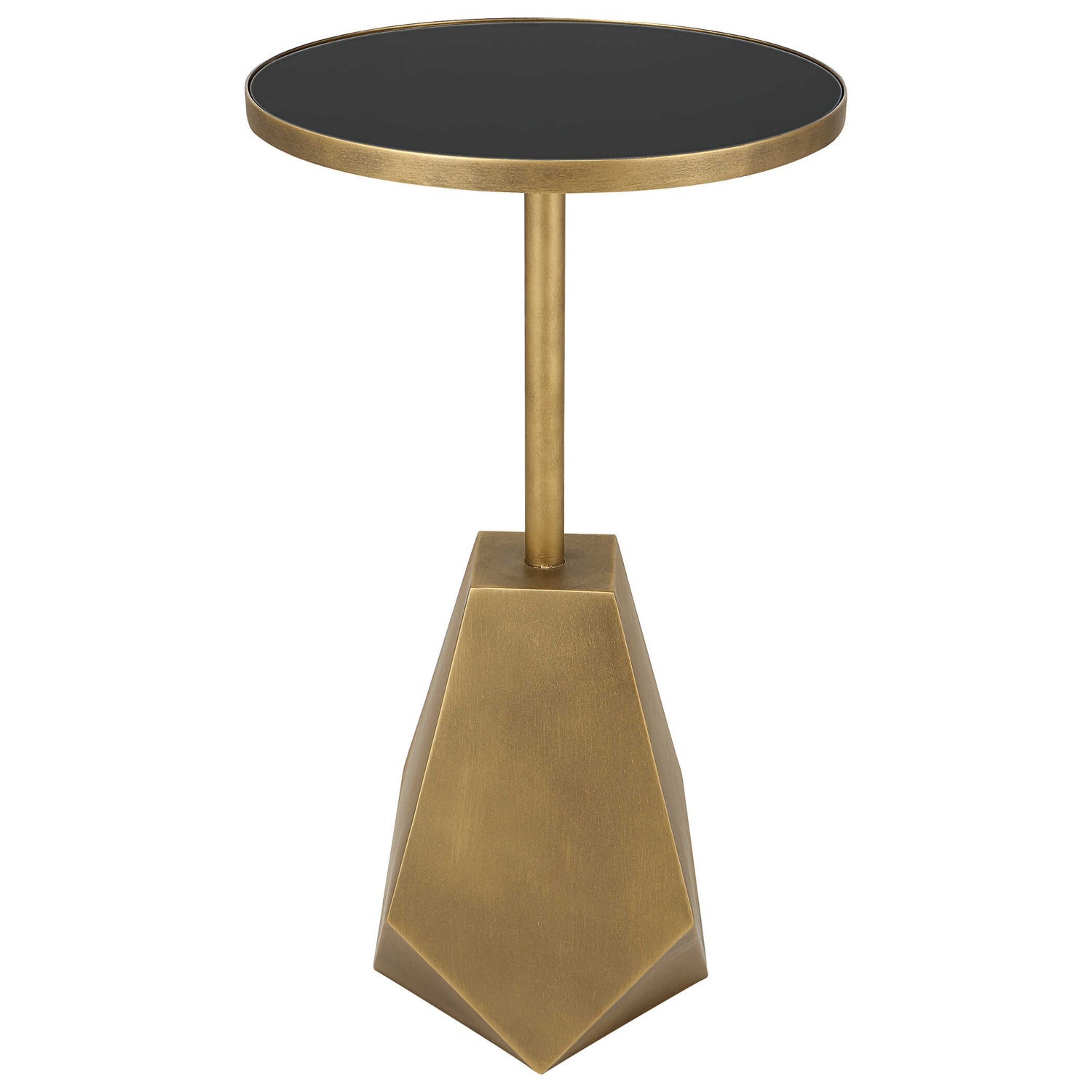 UTTERMOST COMET GEOMETRIC ACCENT TABLE - Side