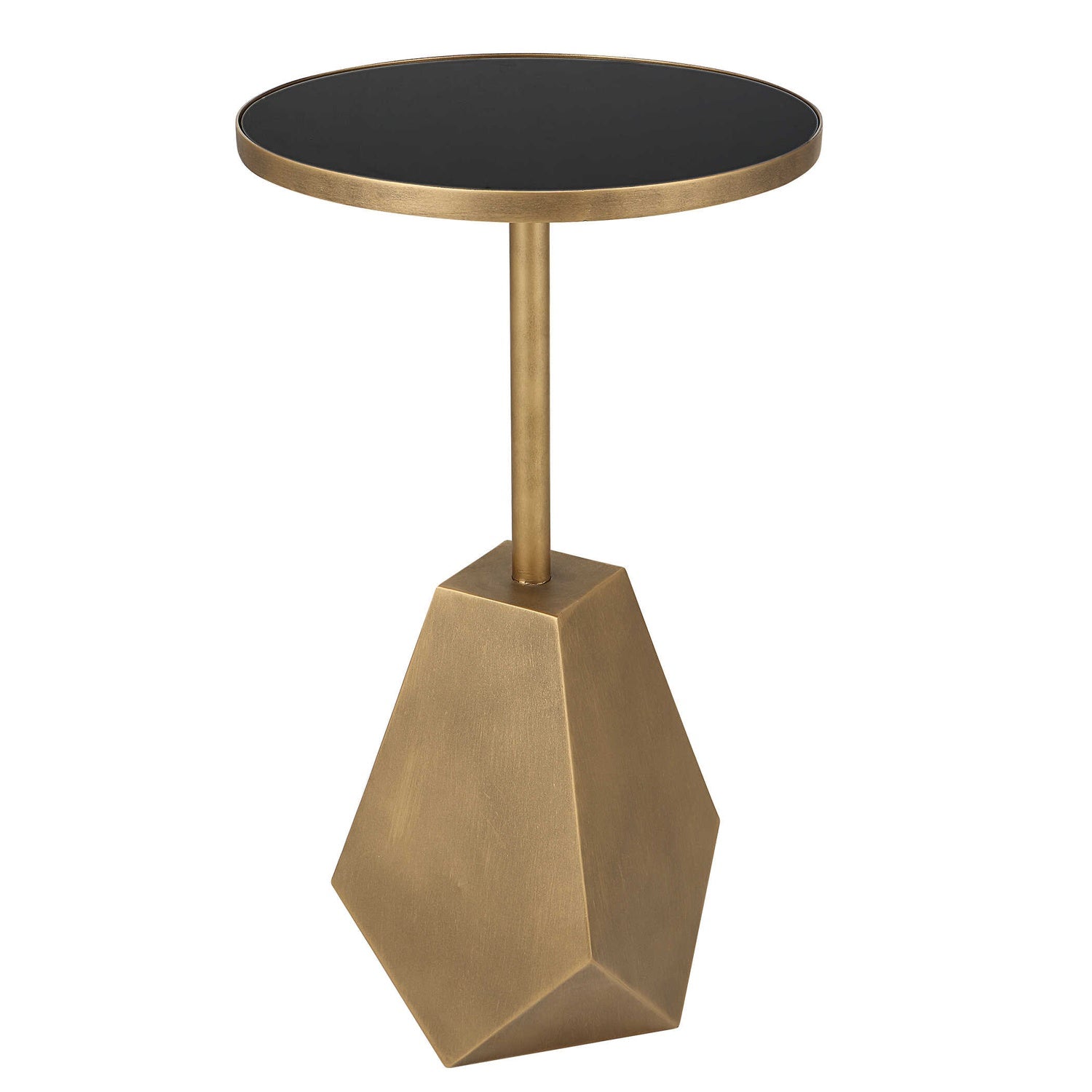 UTTERMOST COMET GEOMETRIC ACCENT TABLE - Side