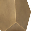 UTTERMOST COMET GEOMETRIC ACCENT TABLE - Side