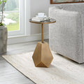 UTTERMOST COMET GEOMETRIC ACCENT TABLE - Side