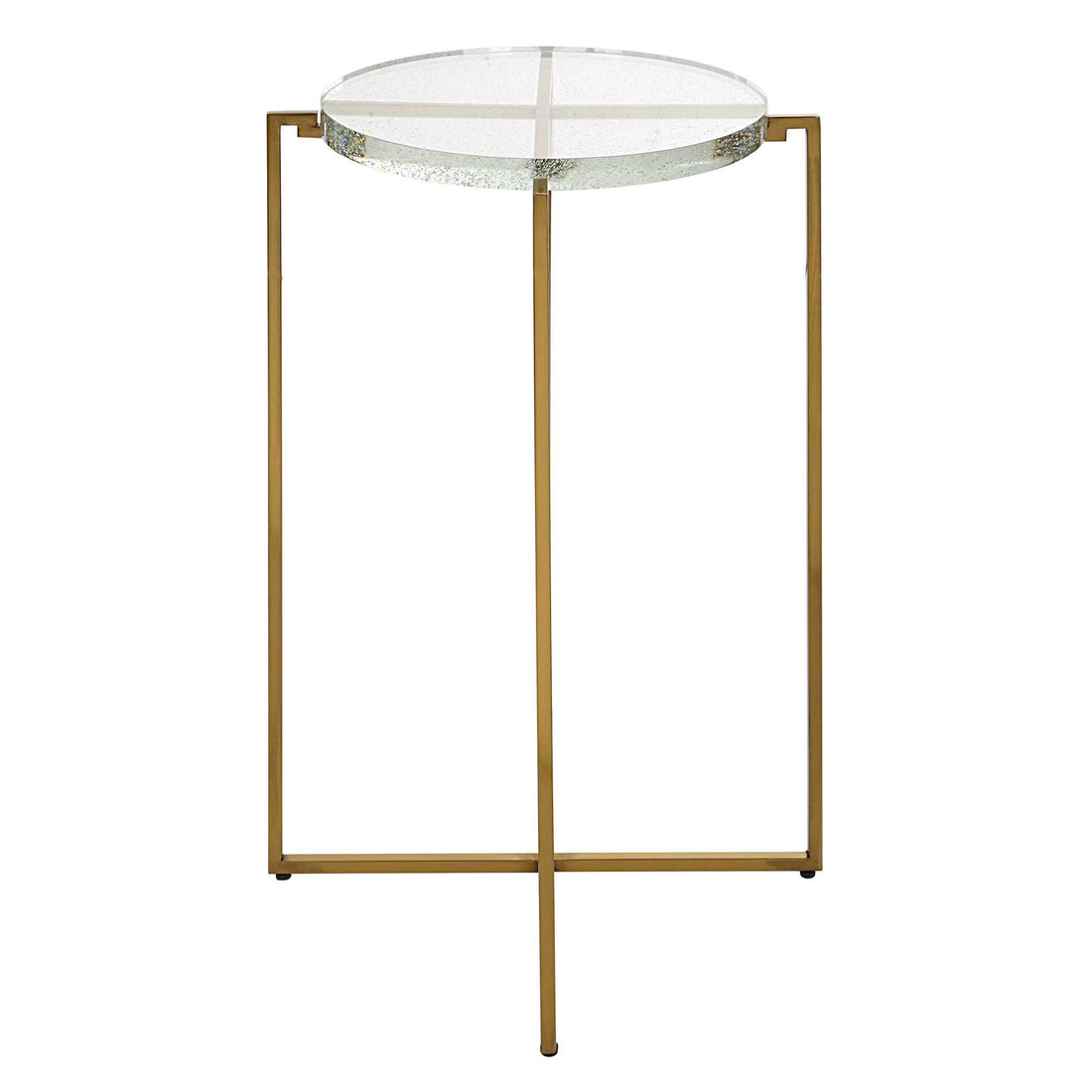 UTTERMOST STAR-CROSSED ACCENT TABLE - Side