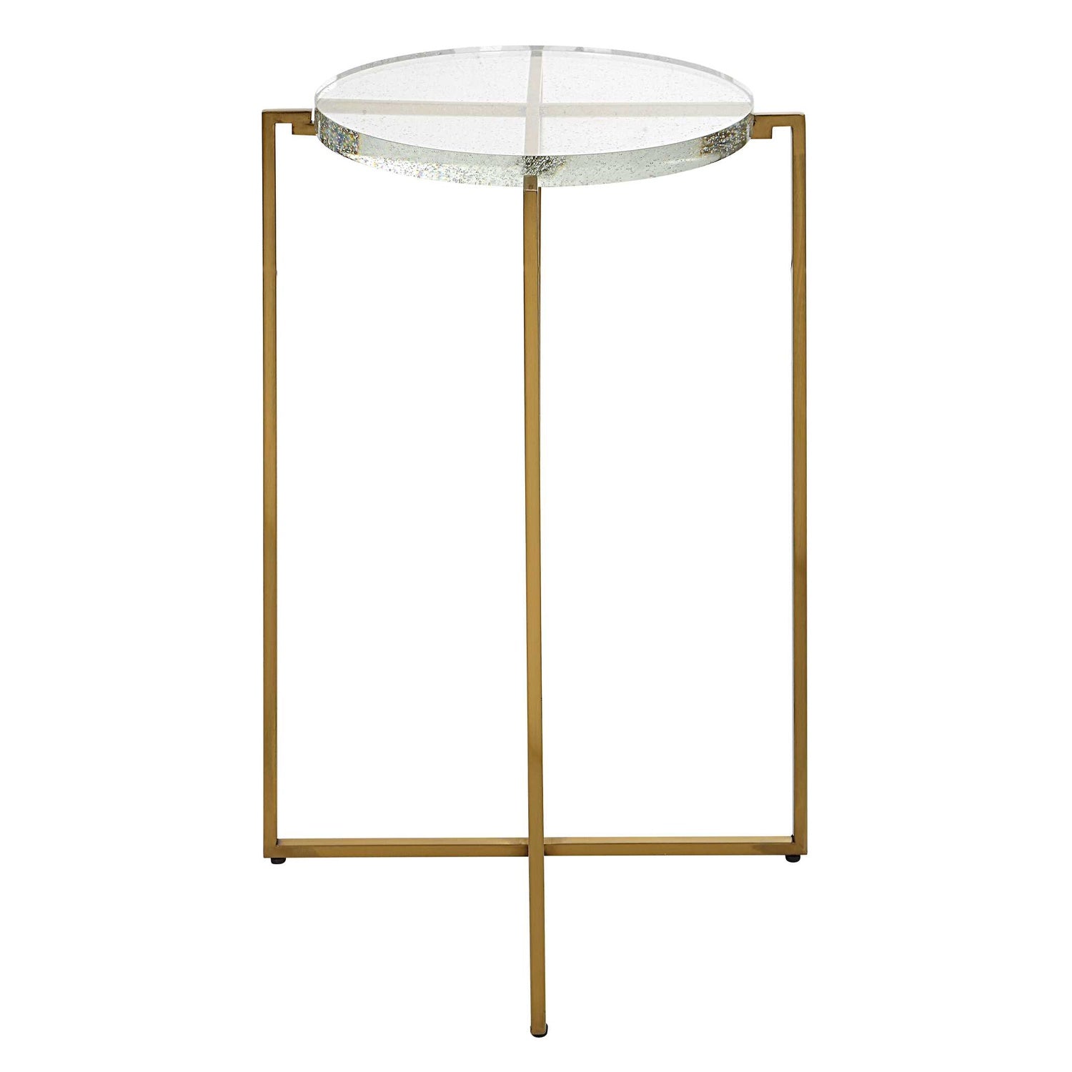 UTTERMOST STAR-CROSSED ACCENT TABLE - Side