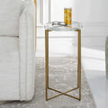 UTTERMOST STAR-CROSSED ACCENT TABLE - Side
