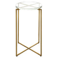 UTTERMOST STAR-CROSSED ACCENT TABLE - Side
