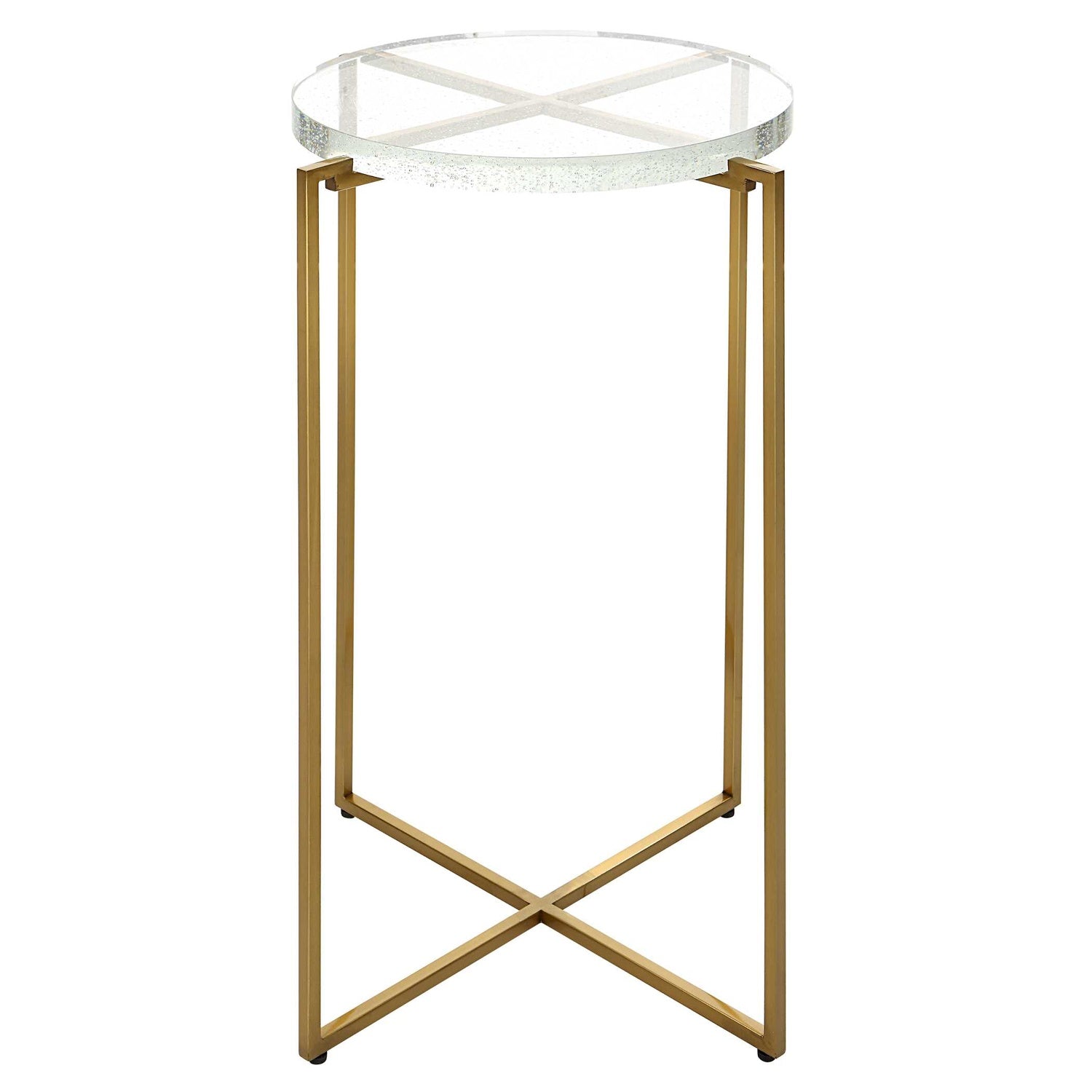 UTTERMOST STAR-CROSSED ACCENT TABLE - Side
