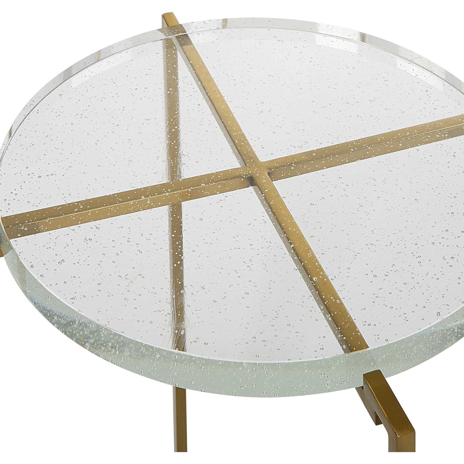UTTERMOST STAR-CROSSED ACCENT TABLE - Side