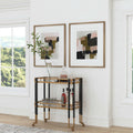 UTTERMOST KENTMORE MODERN BAR CART - Cabinets & Bar