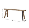 UTTERMOST PADDOCK RUSTIC BENCH - Benches, Ottoman, Stools