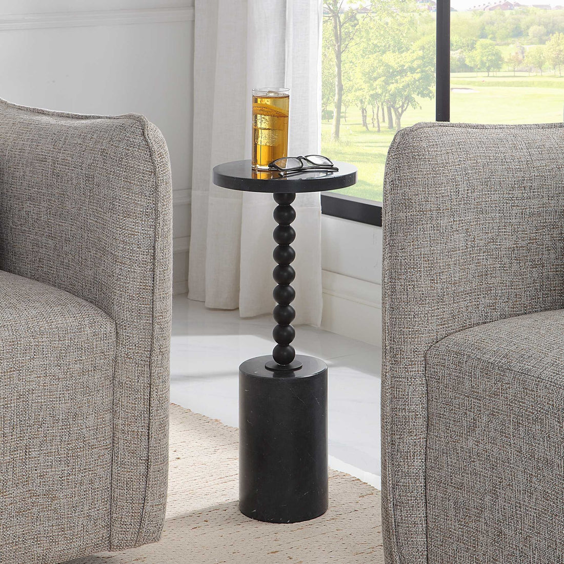 UTTERMOST Bead Drink Table - Side