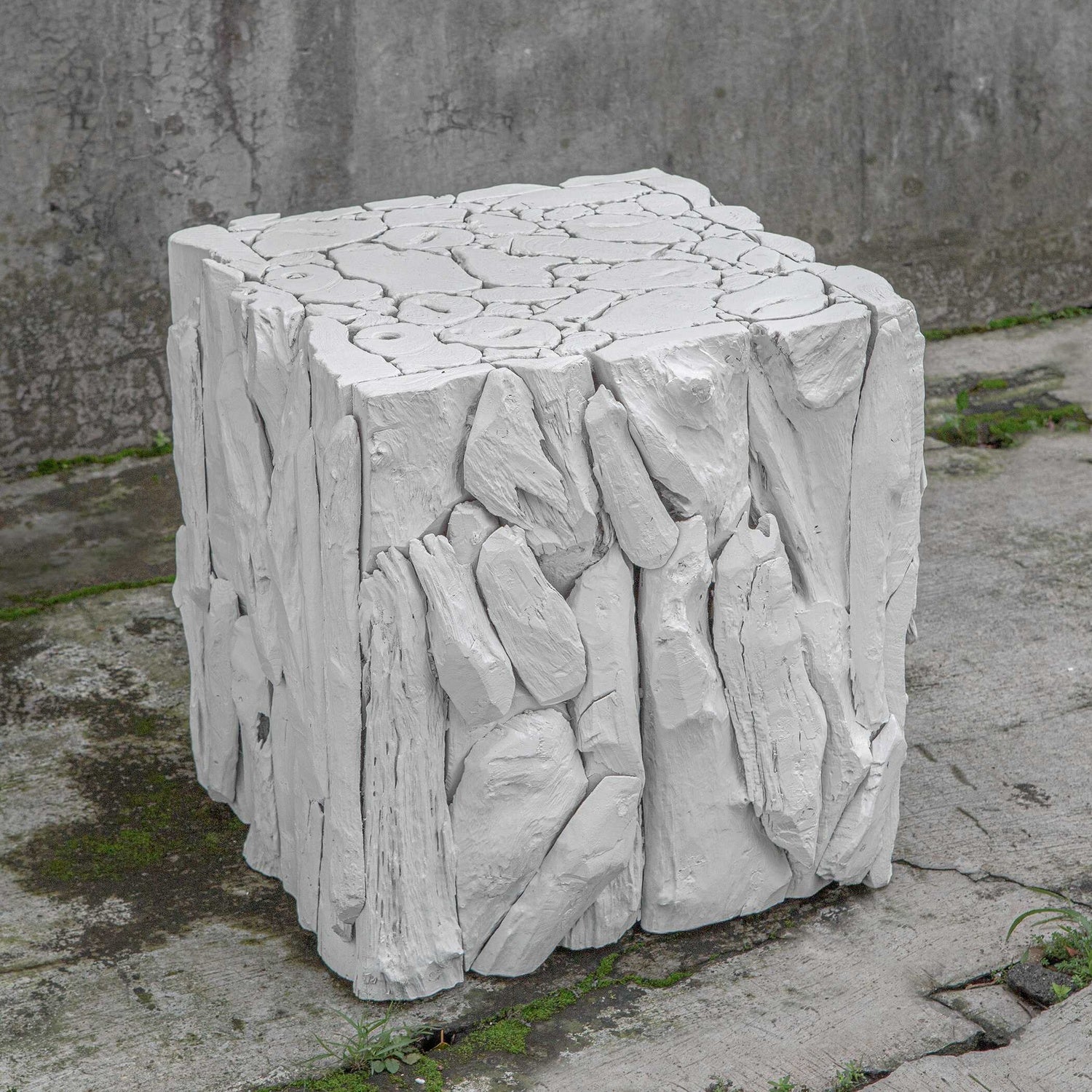 UTTERMOST ROOT BUNCHING CUBE - Decorative Accents