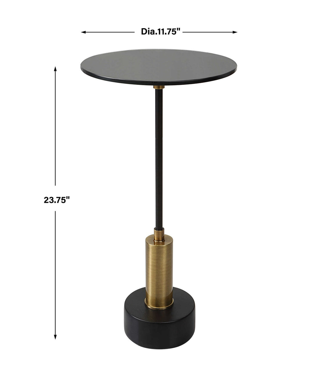 UTTERMOST Spector Modern Accent Table - Side