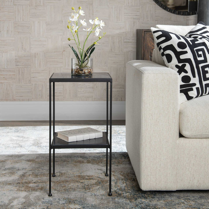 UTTERMOST Sherwood Square Accent Table - Side