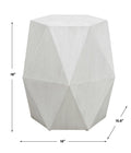 UTTERMOST VOLKER GEOMETRIC ACCENT TABLE - Side