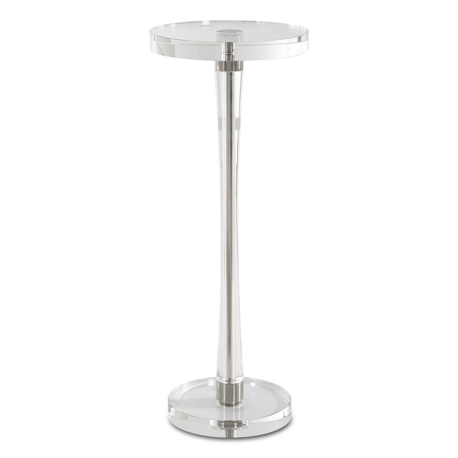 UTTERMOST PRIA CRYSTAL DRINK TABLE - Side