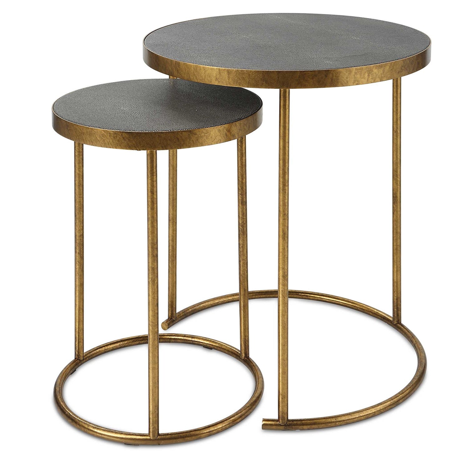 UTTERMOST ARAGON NESTING TABLES - Side