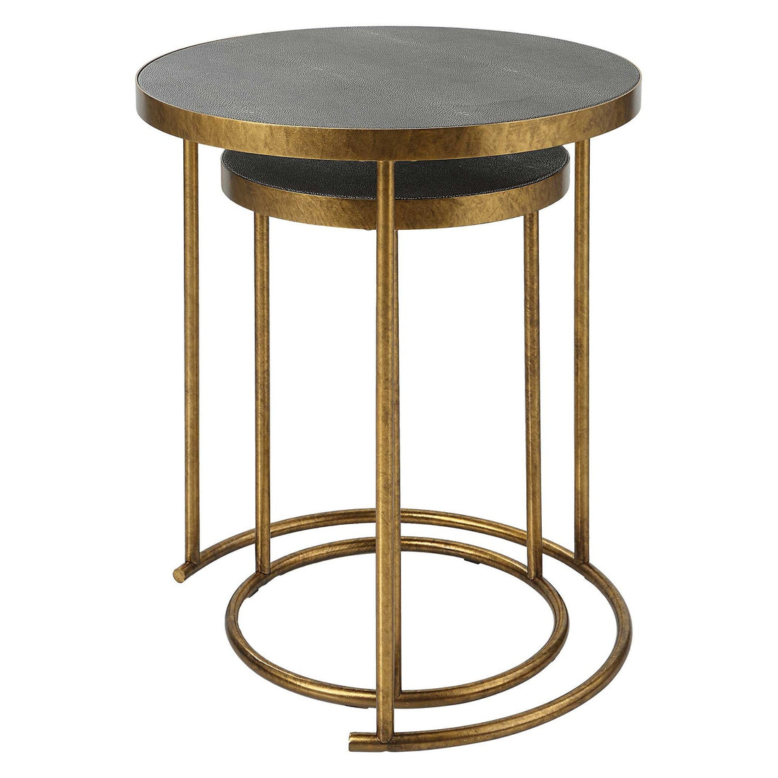 UTTERMOST ARAGON NESTING TABLES - Side