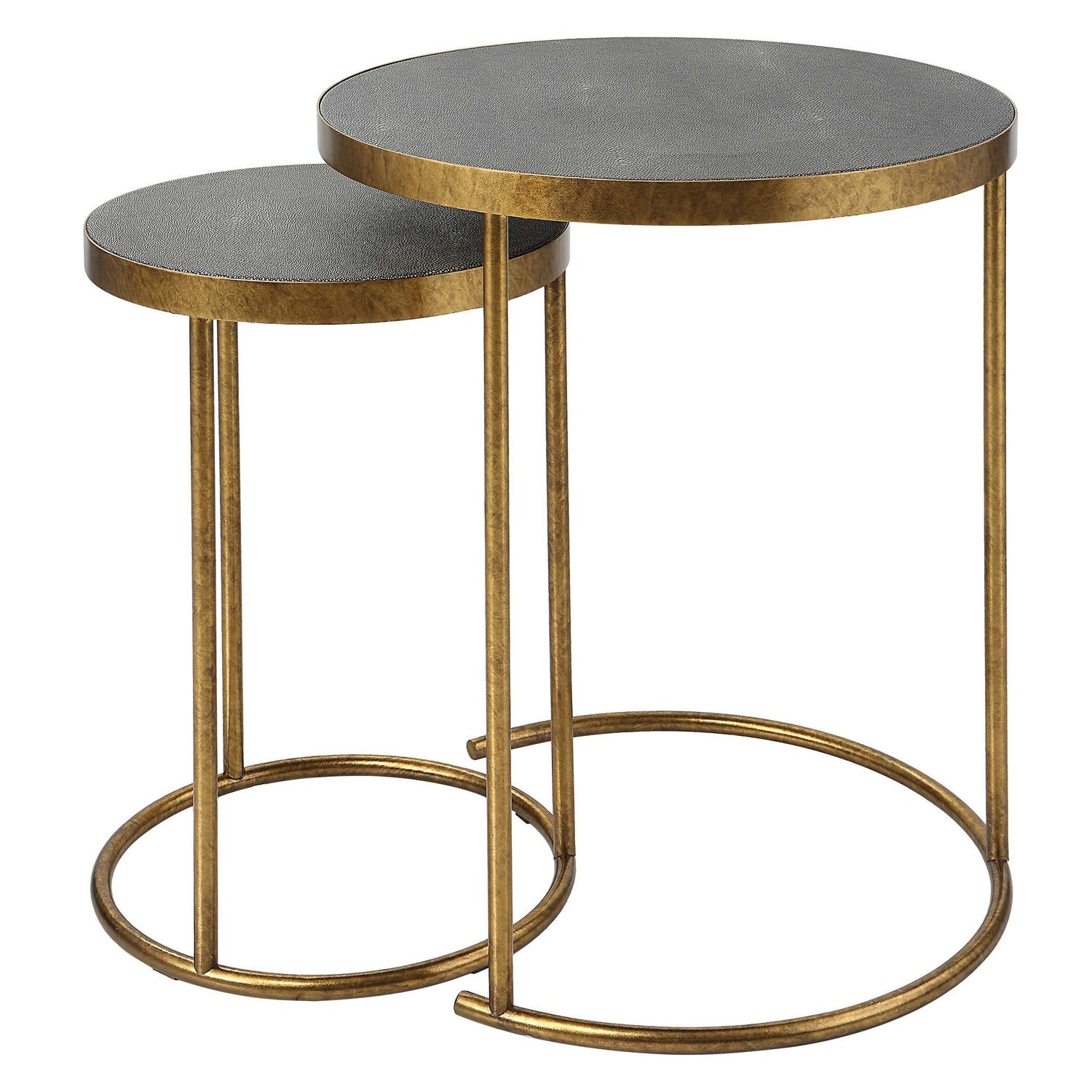 UTTERMOST ARAGON NESTING TABLES - Side