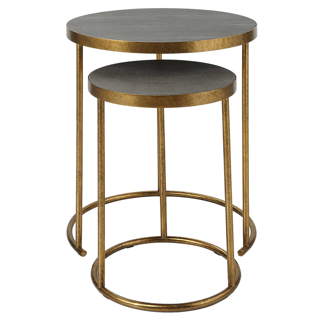 UTTERMOST ARAGON NESTING TABLES - Side