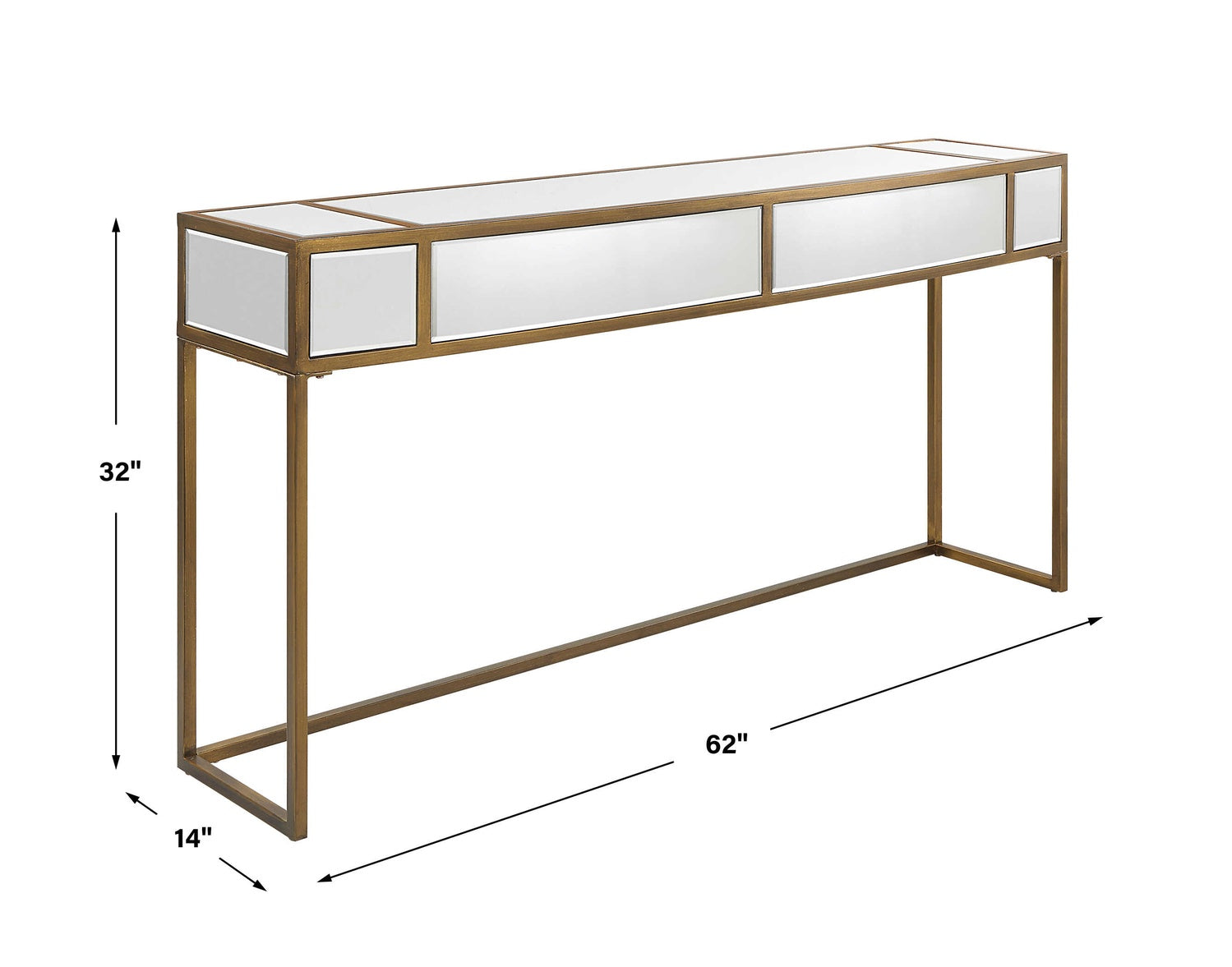 UTTERMOST REFLECT CONSOLE TABLE - Consoles