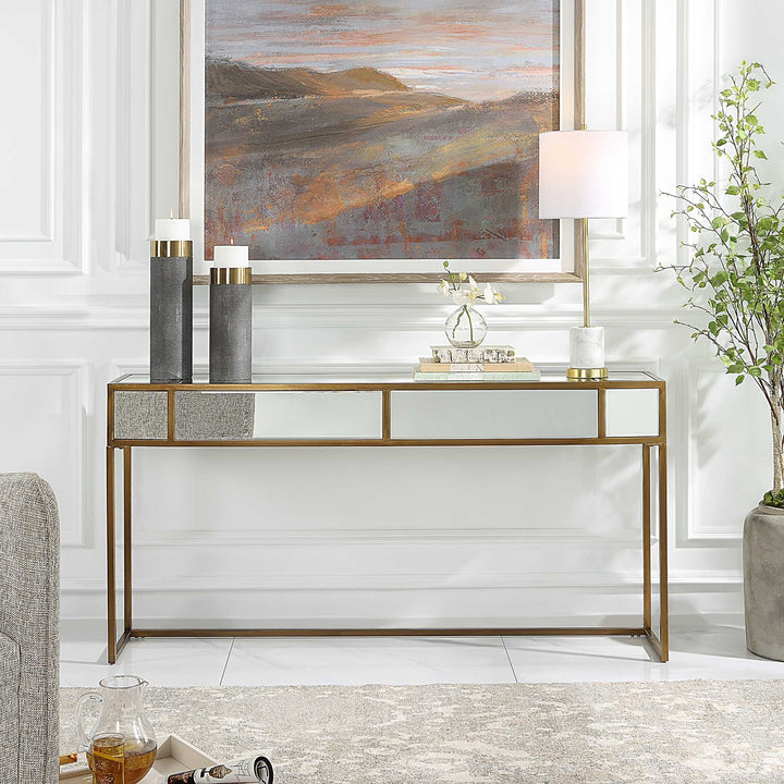 UTTERMOST REFLECT CONSOLE TABLE - Consoles