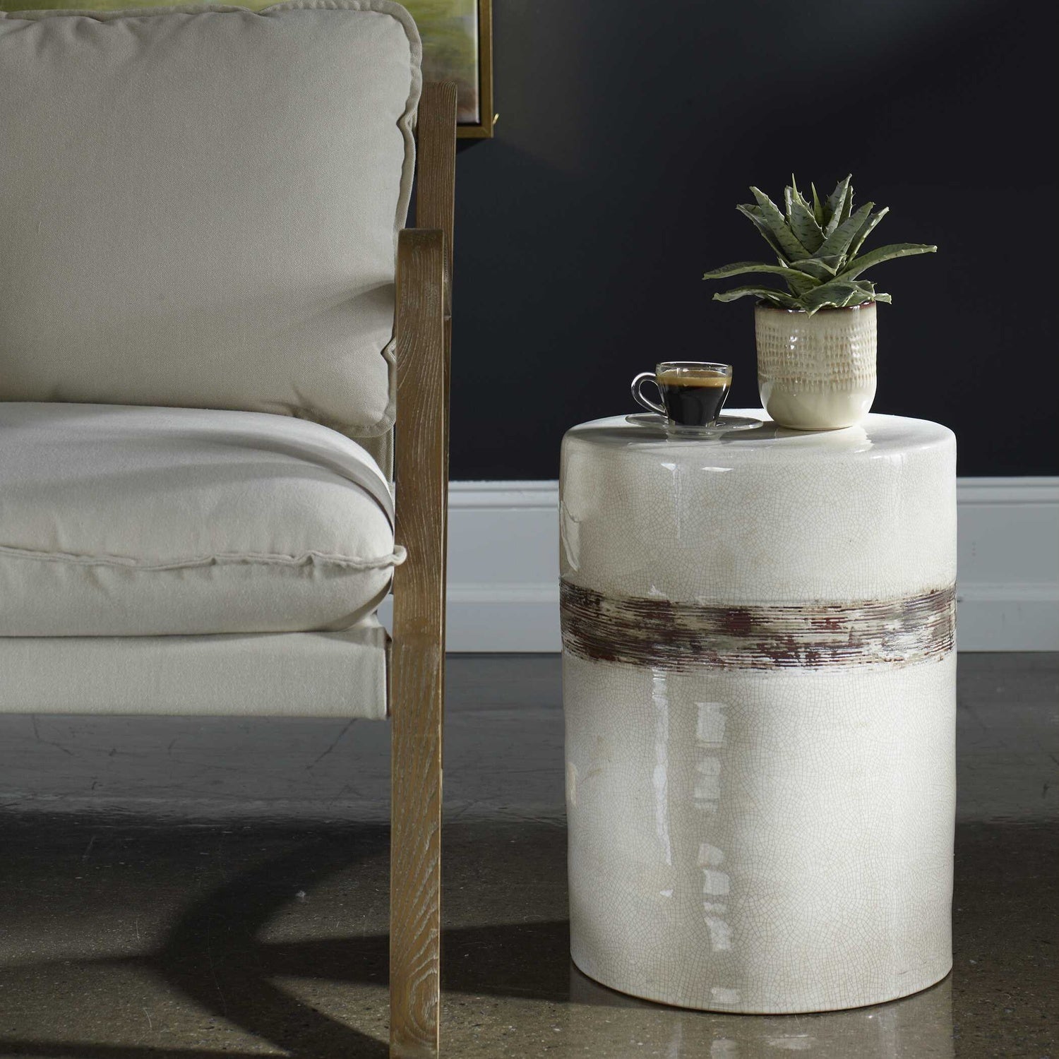 UTTERMOST COMANCHE GARDEN STOOL - Bar Stools