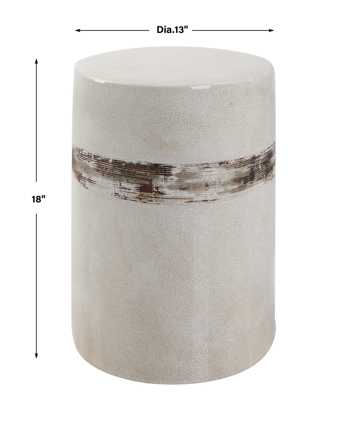 UTTERMOST Comanche Garden Stool - Bar Stools