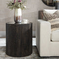 UTTERMOST SEQUOIA DRUM TABLE - Side
