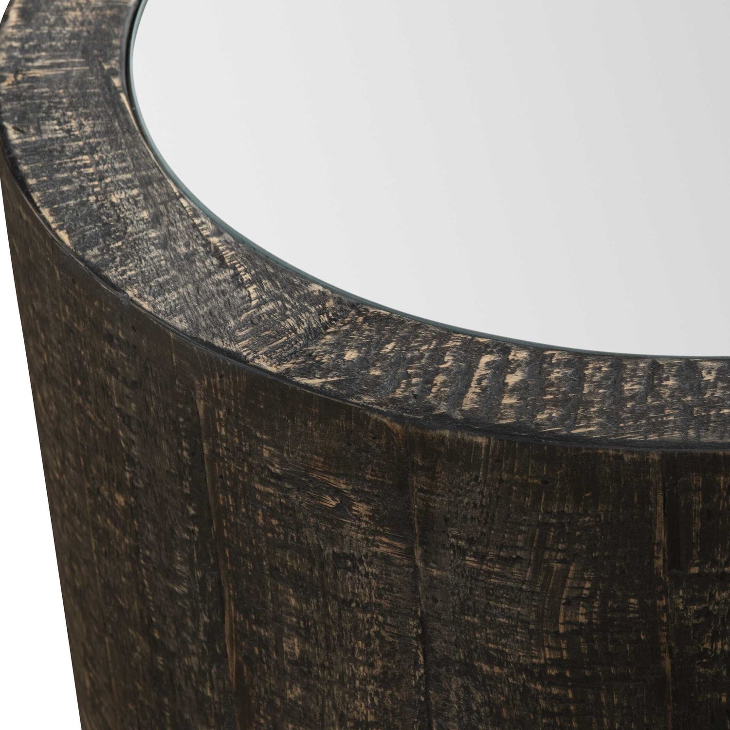 UTTERMOST SEQUOIA DRUM TABLE - Side