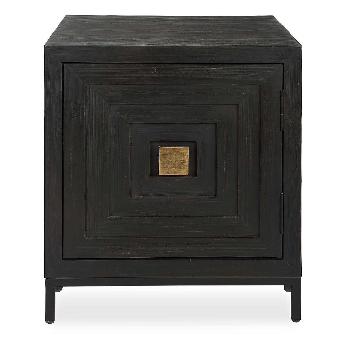 UTTERMOST Aiken Geometric Cabinet / End Table - Cabinets & Bar