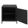 UTTERMOST AIKEN GEOMETRIC CABINET / END TABLE - Cabinets & Bar