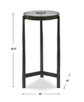 UTTERMOST ETERNITY & ACCENT TABLE - Side